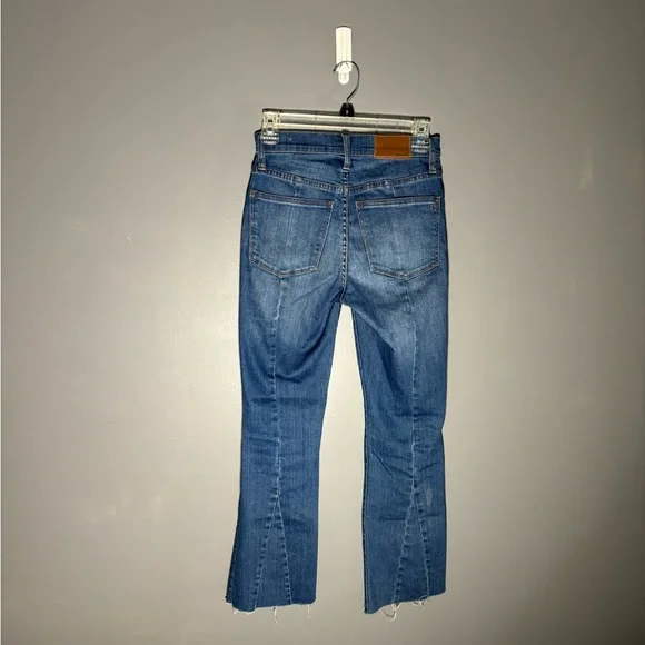 Madewell Cali Demi Boot Jeans in Fleetwood Wash Womens Size 24 - Picture 3 of 4